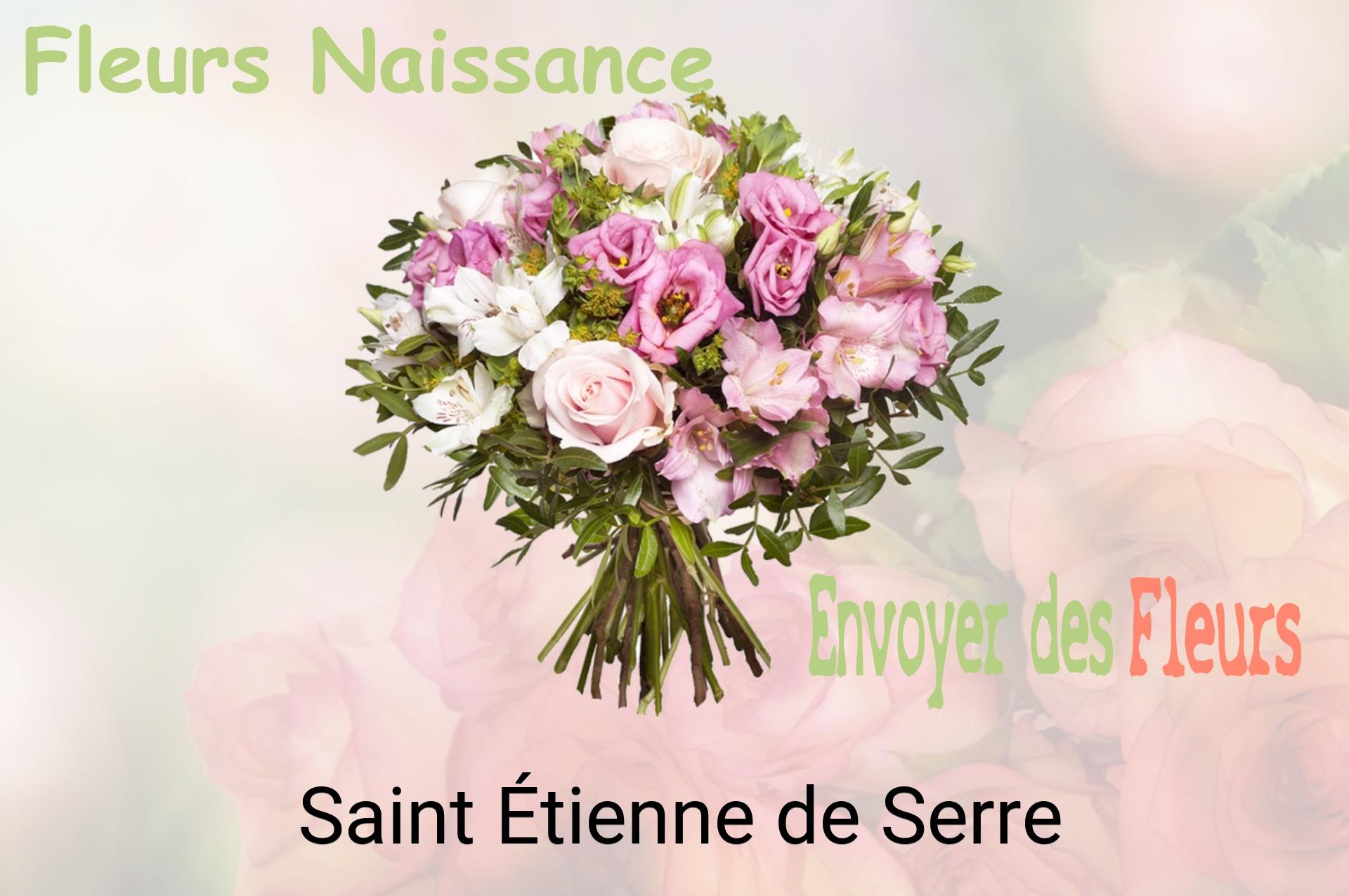 Bouquet de fleurs de naissance livré à Saint-Étienne-de-Serre